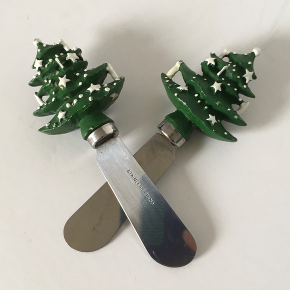 DONATING SOON! Christmas tree topped small spreaders - Picture 2 of 7